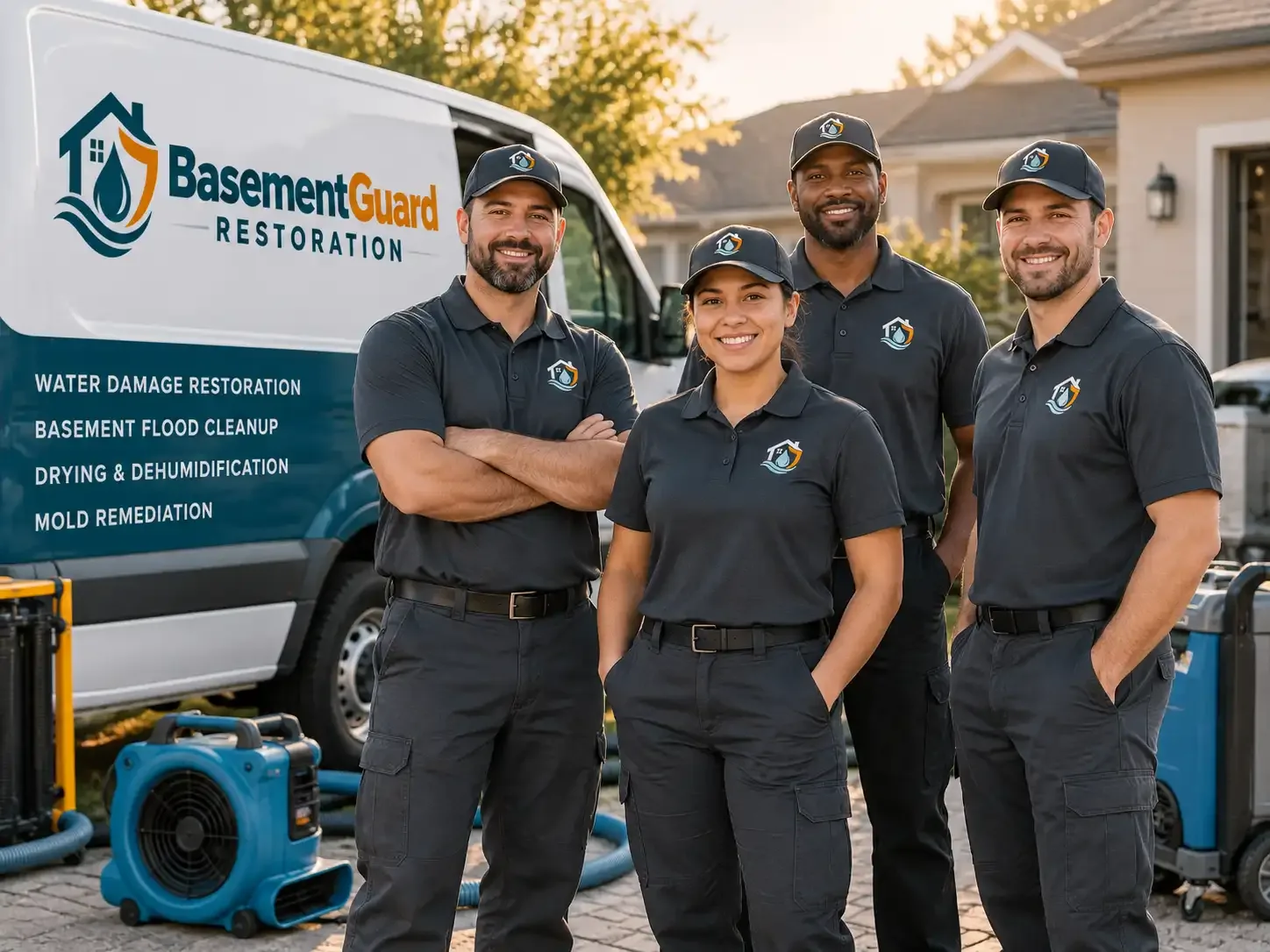 Basement Water Damage Restoration company in Joint Base Mdl, NJ